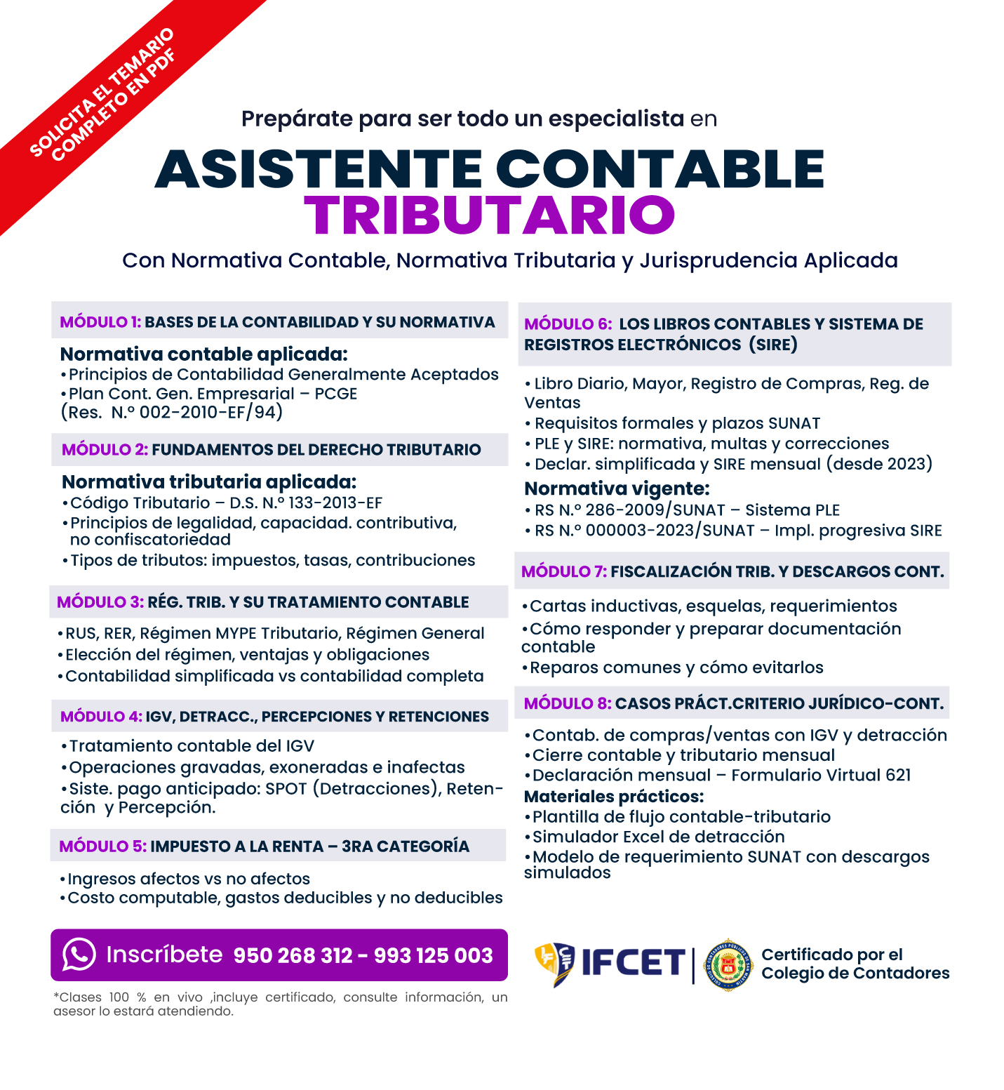  Asistente Contable Tributario