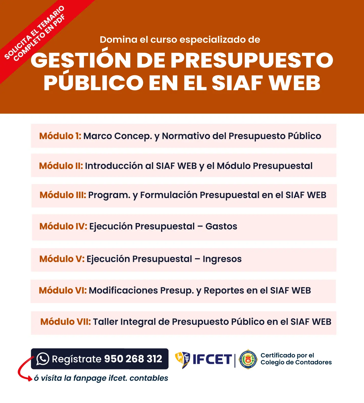  Gestion de Presupuesto Publico en el Siaf Web